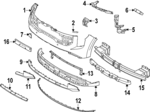 86510R0520 - Body: Bumper Cover for Kia Image