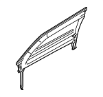 8P4839629B - Body: Window Frame for Audi: A3, A3 Quattro Image
