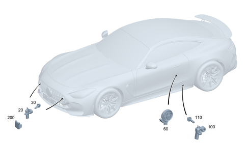 Airbag and Sensors for 2026 Mercedes-Benz AMG GT 43 #0