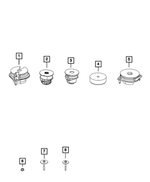 52122532AB - Frame, Bumper and Fascia: Mass Damper for Ram: 1500, 1500 Classic, 2500 Image