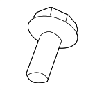 90676SE0003 - Body: Insulator Clip for Honda: Accord, Accord Crosstour, Clarity, Crosstour, Pilot Image