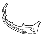 51117946649 - Body: Bumper Cover for BMW: 840i, 840i xDrive, M8 Image