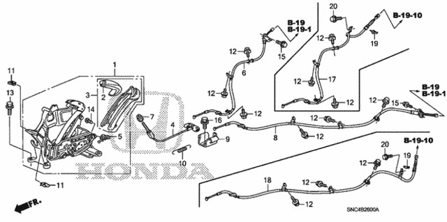 Parking Brake for 2006 Honda Civic #0