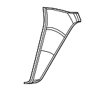 6UC02SD4AA - Body: Trim Molding for Mopar Image