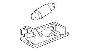 12787007 - : Courtesy Light for Saab: 9-5 Image