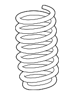 33537888480 - Suspension: Coil Spring for BMW Image