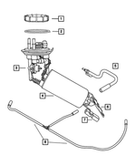 4546692 - Fuel: Fuel Pump And Level Unit Seal for Mopar Image
