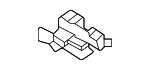 32294336 - Electrical: Control Module Retainer Bracket for Volvo Image
