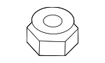 33326760668 - Suspension: Suspension Strut Nut for BMW Image