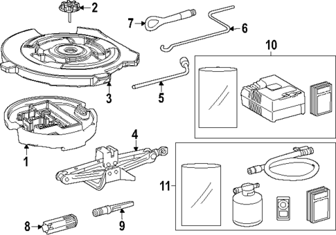 Jack & Components for 2025 Toyota Crown Signia #0