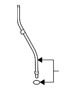 6E115630B - Engine: Tube for Audi: A4, A4 Quattro, A5 Quattro, A6, A6 Quattro, A7 Quattro, A8 Quattro, Q5, Q7, S4, S5, SQ5 Image