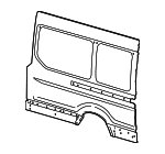 LK4Z61279D46B - Body: Side Panel for Ford Image