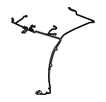 85619165 - : Part# 85619165 F Harness for GMC: Sierra 1500, Sierra 2500 HD, Sierra 3500 HD Image