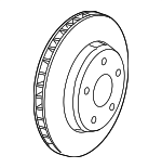 68254087AB - Brakes: Rotor for Jeep: Compass Image