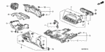90101S2K000 - Interior/Bumper: SCREW, TAPPING (4X16) (IT) for Acura Image
