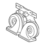 LR014560 - Electrical: Horn for Land Rover: LR4, Range Rover Sport Image