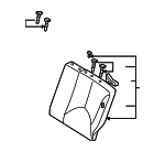 893001G450281 - Body: Seat Back Assembly for Kia: Rio Image