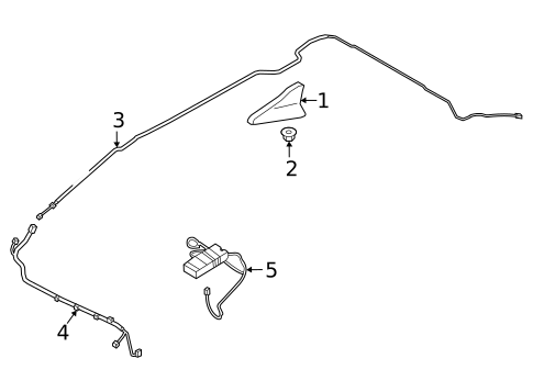 Antenna & Radio for 2025 Genesis GV70 #0
