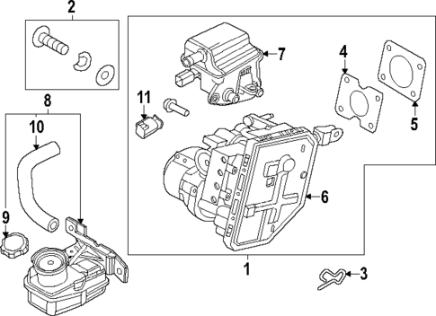 Hydraulic System for 2023 Genesis GV60 #0