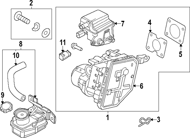 58520CU030 - : Brake Booster for Hyundai Image