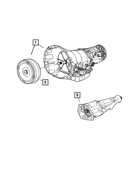 Ensemble de transmission pour 2006 Dodge Ram 1500 #0