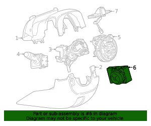 2022-2026 GM Tilt Switch 86564543 | OEM Parts Online