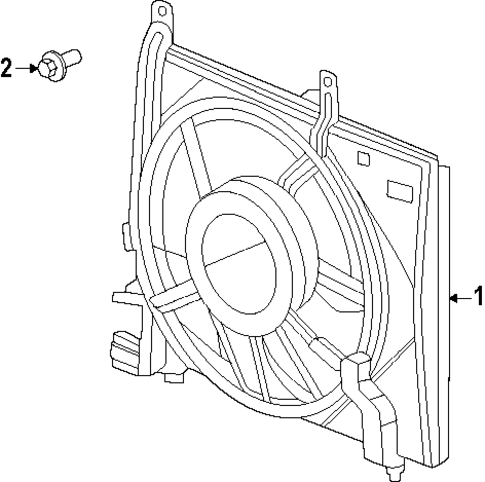Cooling Fan for 2025 Honda CR-V #0
