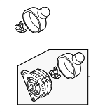 6F903023HX - : Alternator for Audi: A3, A3 Quattro, TT, TT Quattro, TTS Quattro Image