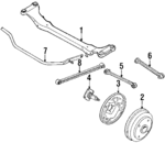 B00126111 - : Spindle for Mazda: GLC Image