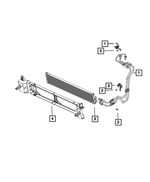 57008715AB - Cooling: Transmission Oil Cooler for Ram: ProMaster 1500, ProMaster 2500, ProMaster 3500 Image