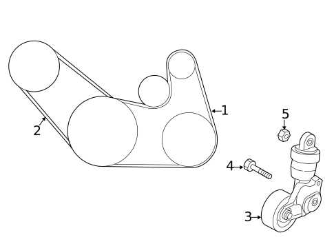 Belts & Pulleys for 2024 Mazda 3 #0