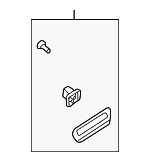 877113C200XX - Body: Body Side Molding for Kia: Optima Image