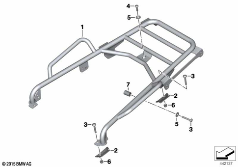 Luggage System for 2009 BMW-Motorrad R 1200 GS Adventure #2