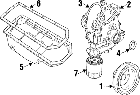 Engine Parts for 1997 Land Rover Defender 90 #0