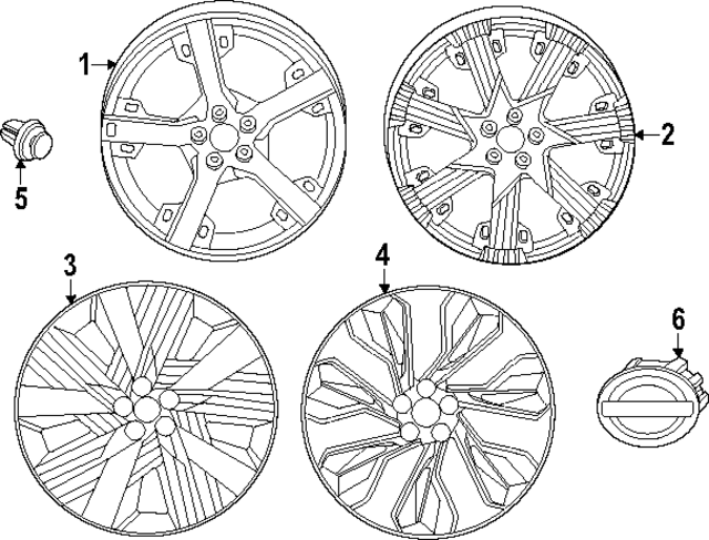 403157BA3C - : Wheel Cover for Nissan: Murano Image