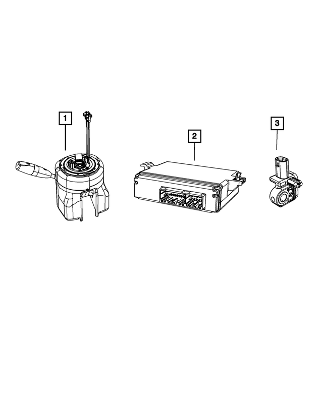 56038943AH - : Occupant Restraint Module for Mopar Image