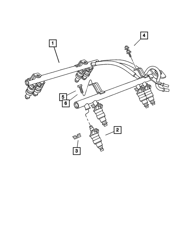 RL031740AA - : Fuel Injector for Mopar Image