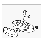 33700SJA003 - Electrical: Backup Lamp Assembly for Acura: RL Image