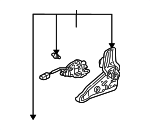 81230S0KA01 - Body: Recline Adjuster for Acura Image