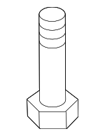 9YA02A813 - Body: Hinge Screw for Mazda Image