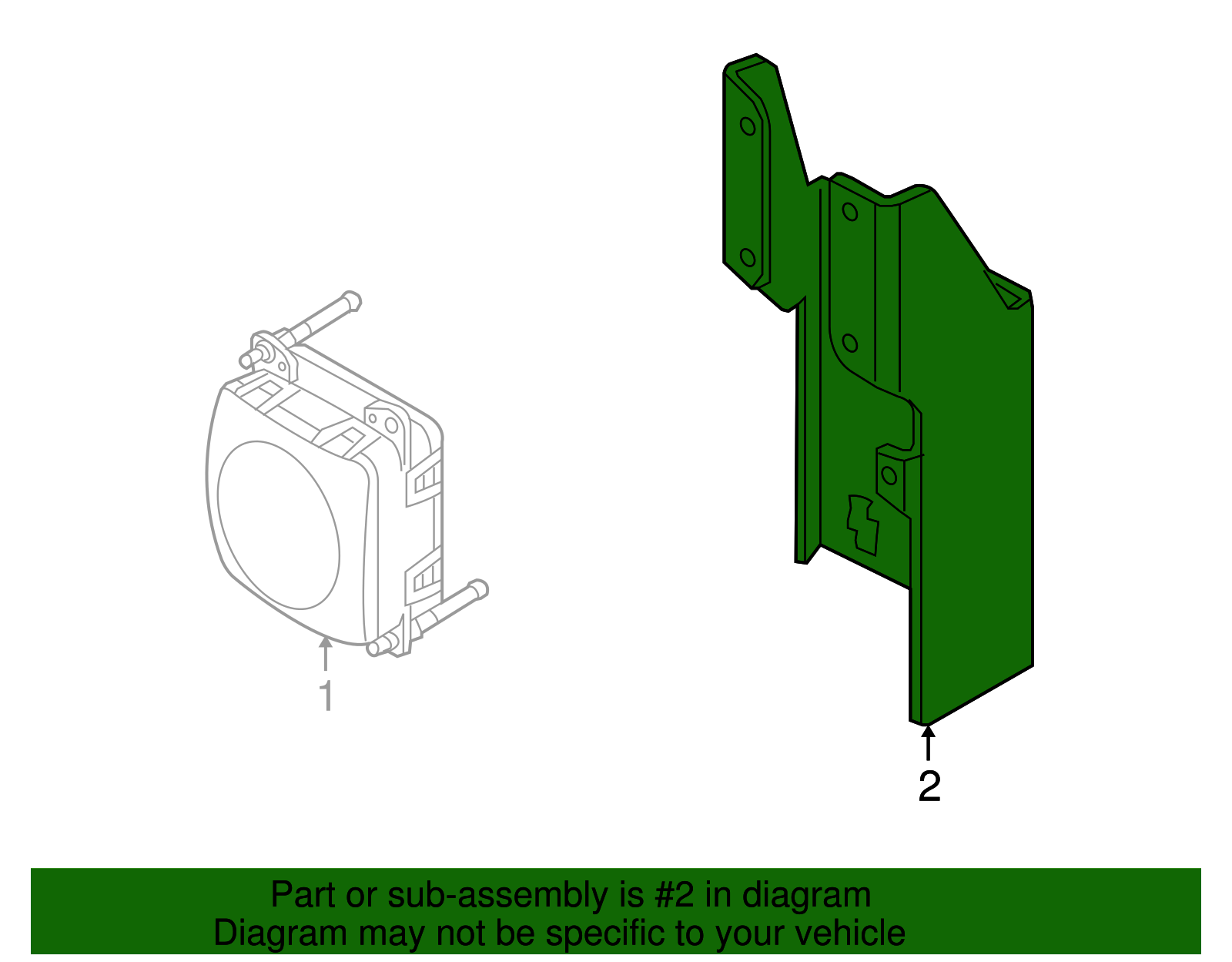 Mount Bracket (66-31-6-777-307)