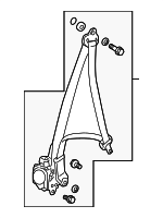 4818TG7A02ZB - : Belt &amp; Retractor for Honda: Passport, Pilot Image