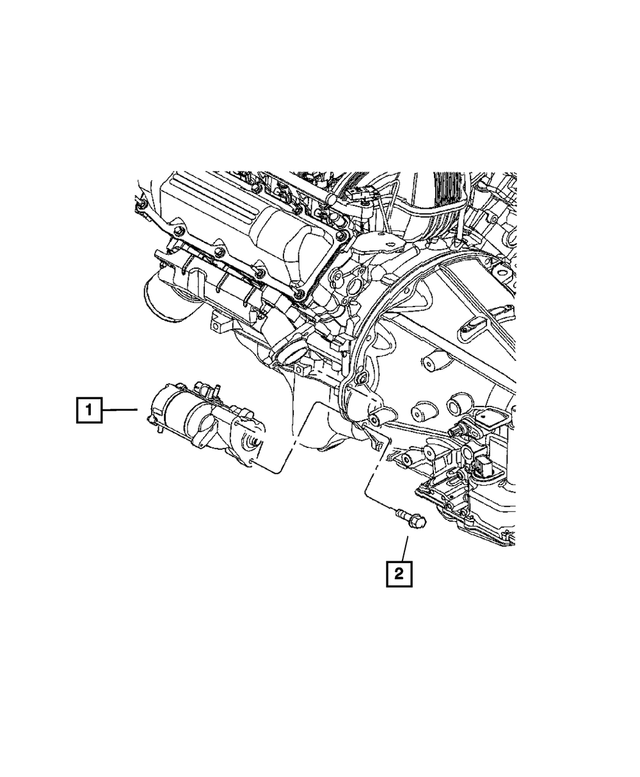 6036455AA - Electrical: Hex Head Screw And Washer for Mopar Image image