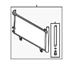 8846033130 - HVAC: Condenser Assembly for Toyota: Avalon, Camry Image