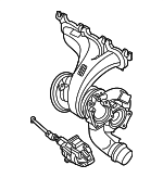 11658469097 - Engine: Turbocharger for BMW Image