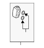 86594094 - HVAC: Expansion Valve for Buick: Enclave | Cadillac: XT5, XT6 | Chevrolet: Blazer, Traverse, Traverse Limited Image