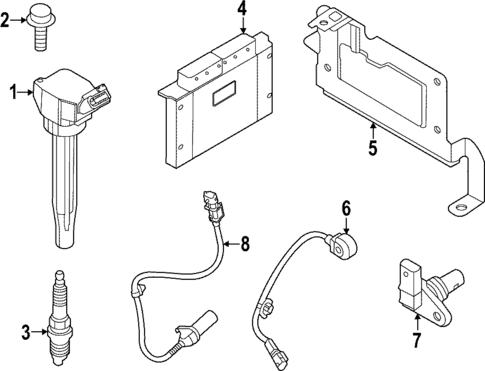Ignition System for 2025 Kia Sportage #0