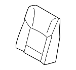 52207317378 - Body: Seat Back Cover for BMW: 740i, 740Ld xDrive, 740Li, 740Li xDrive, 750i, 750i xDrive, 750Li, 750Li xDrive, 760Li, ActiveHybrid 7 Image