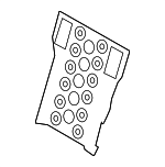 52209181843 - Body: Mat for BMW Image