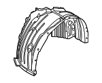 KMV656140A - Body: Fender Liner for Mazda Image